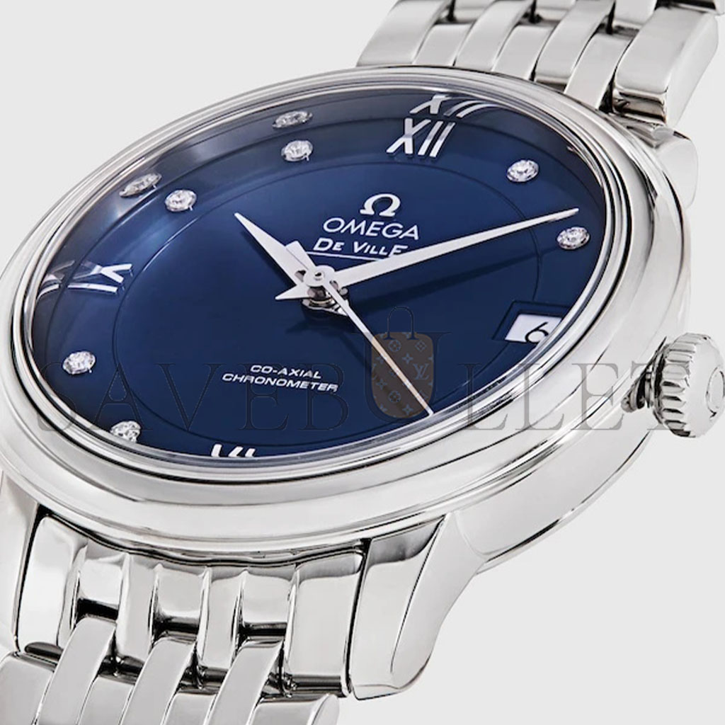 Om**a de ville prestige co-axial watch 424.10.33.20.53.001